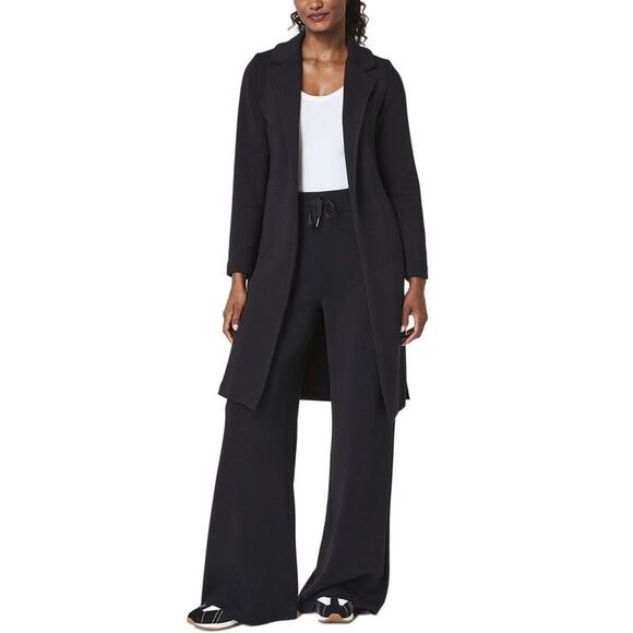 Spanx® Womens  Airessentials Long Jacket, Black - Picture 1 of 3